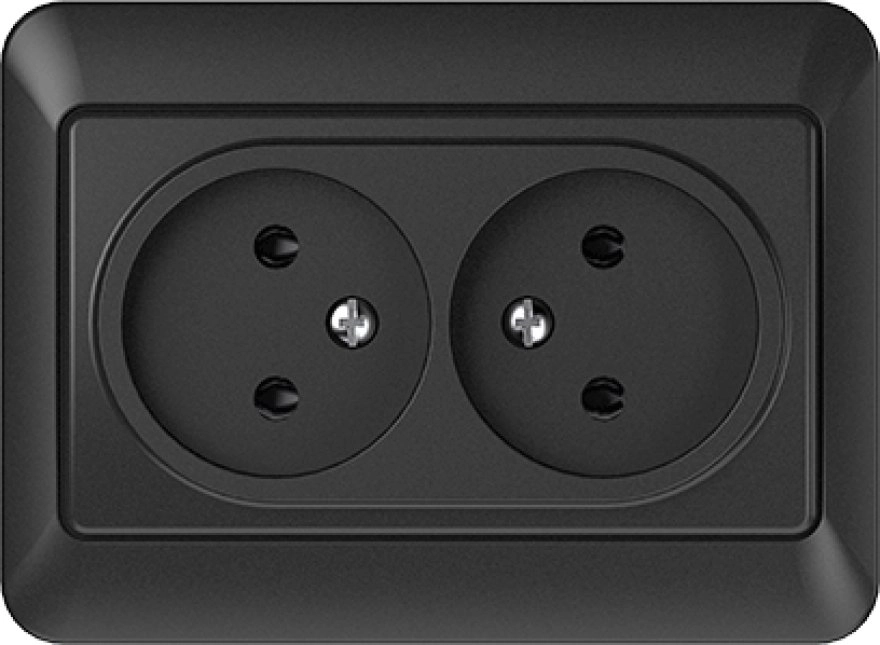 DOUBLE SOCKET OUTLET ANTRAC. RP16-020 SL