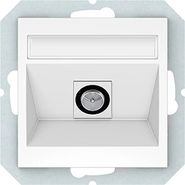 TV SOCKET WHITE TVL01-02 QR1000 15088512