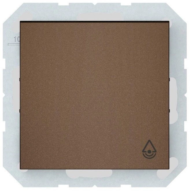 PUSH BUTTON IP44 MOCHA P110-012-04 QR