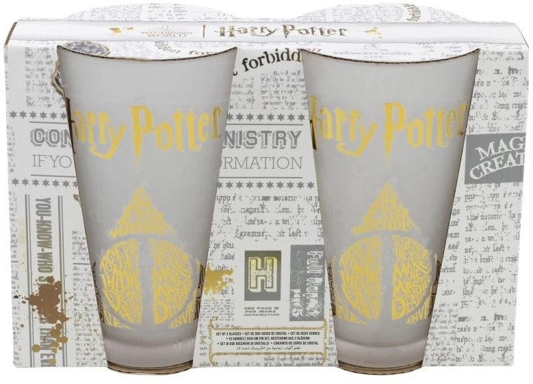 Harry Potter - Zestaw dwóch szklanek