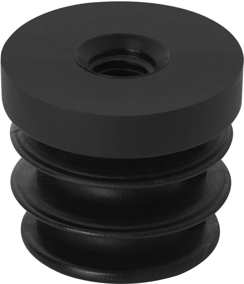 PADS FEET PLASTIC ROUND 30MM BLACK
