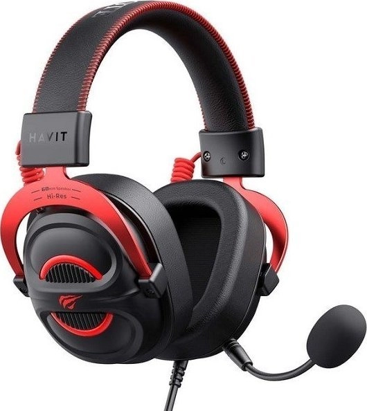 Havit H2002E Pro Gaming Headphones (Black/Red)