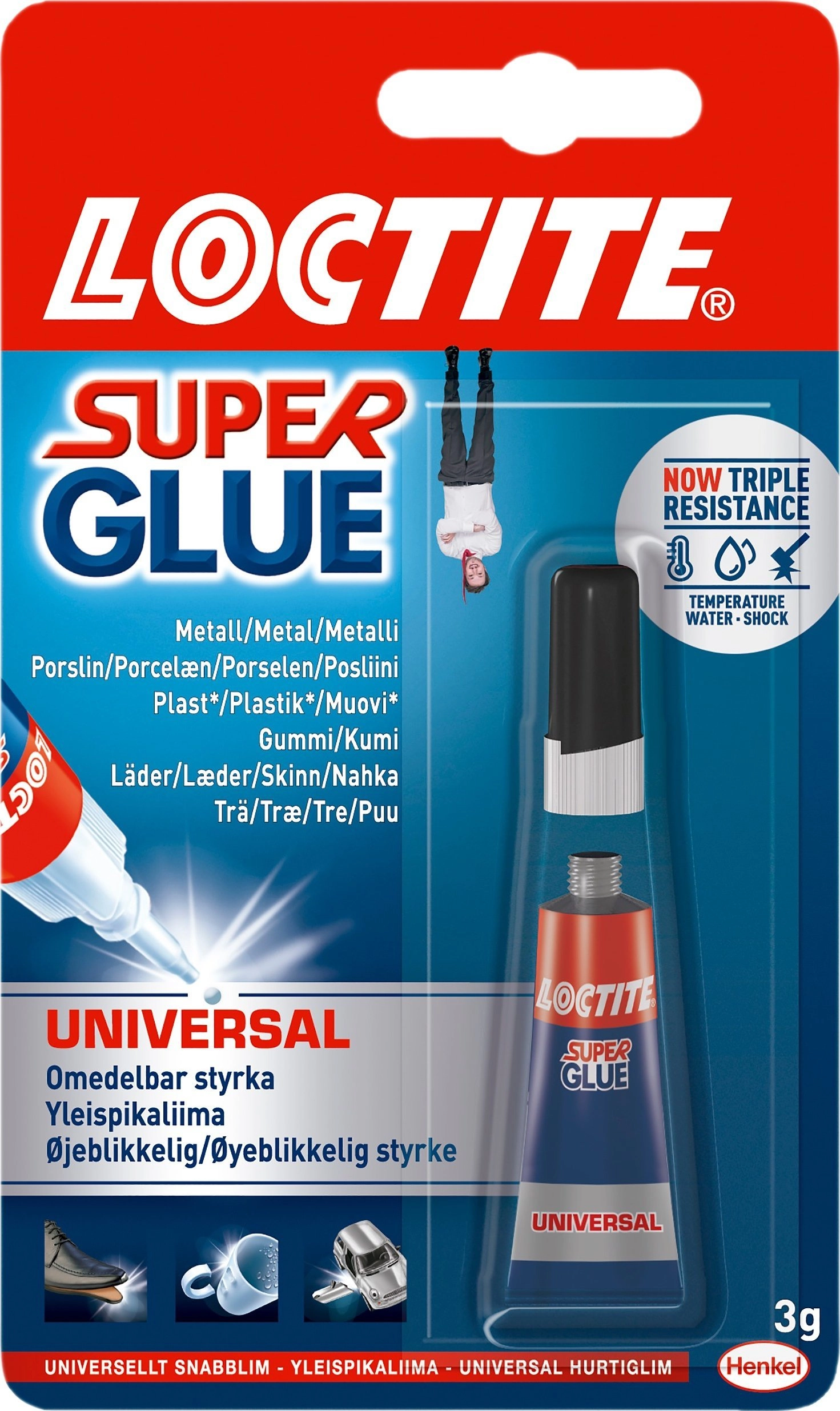 Kleber Loctite® Super Glue Zweitkleber 3g/Tube