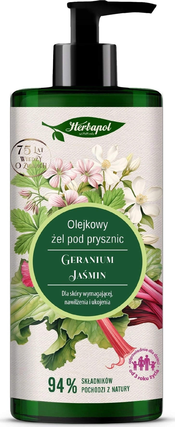 Herbapol HERBAPOL Olejkowy Żel pod prysznic