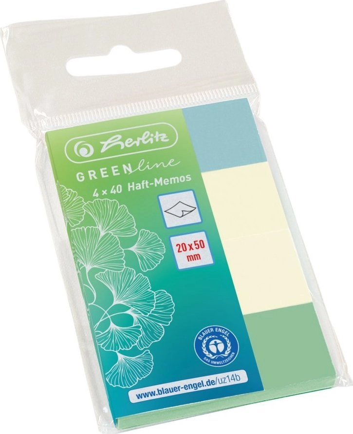 Herlitz Herlitz PostIt s 20x50mm 4x40sheets