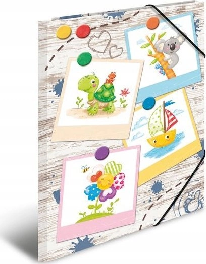 Herma A3 collective folder Sandkastenfriends cardboard