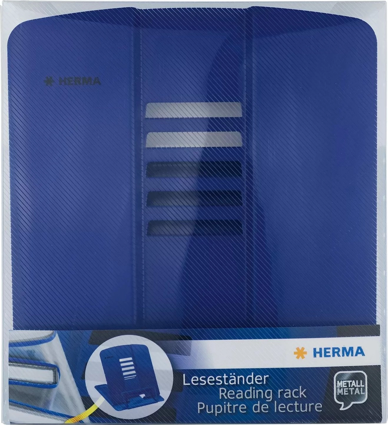 Herma HERMA reading stand metal blue