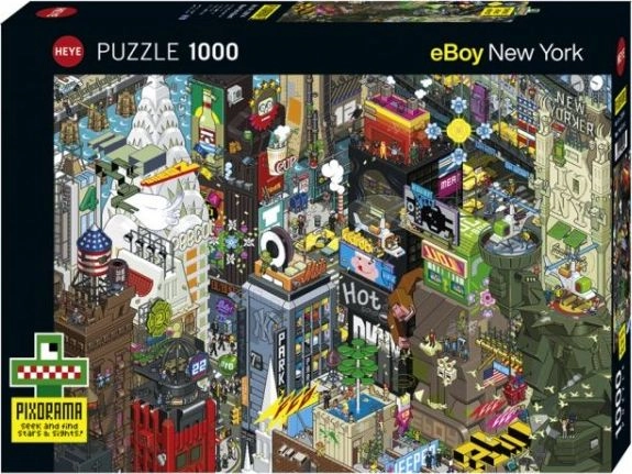 Heye Puzzle 1000 elementów New York