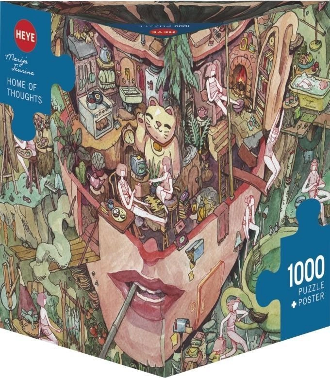 Heye Puzzle 1000 Myśli w głowie