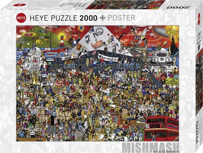 Heye Puzzle 2000 elementów - Historia