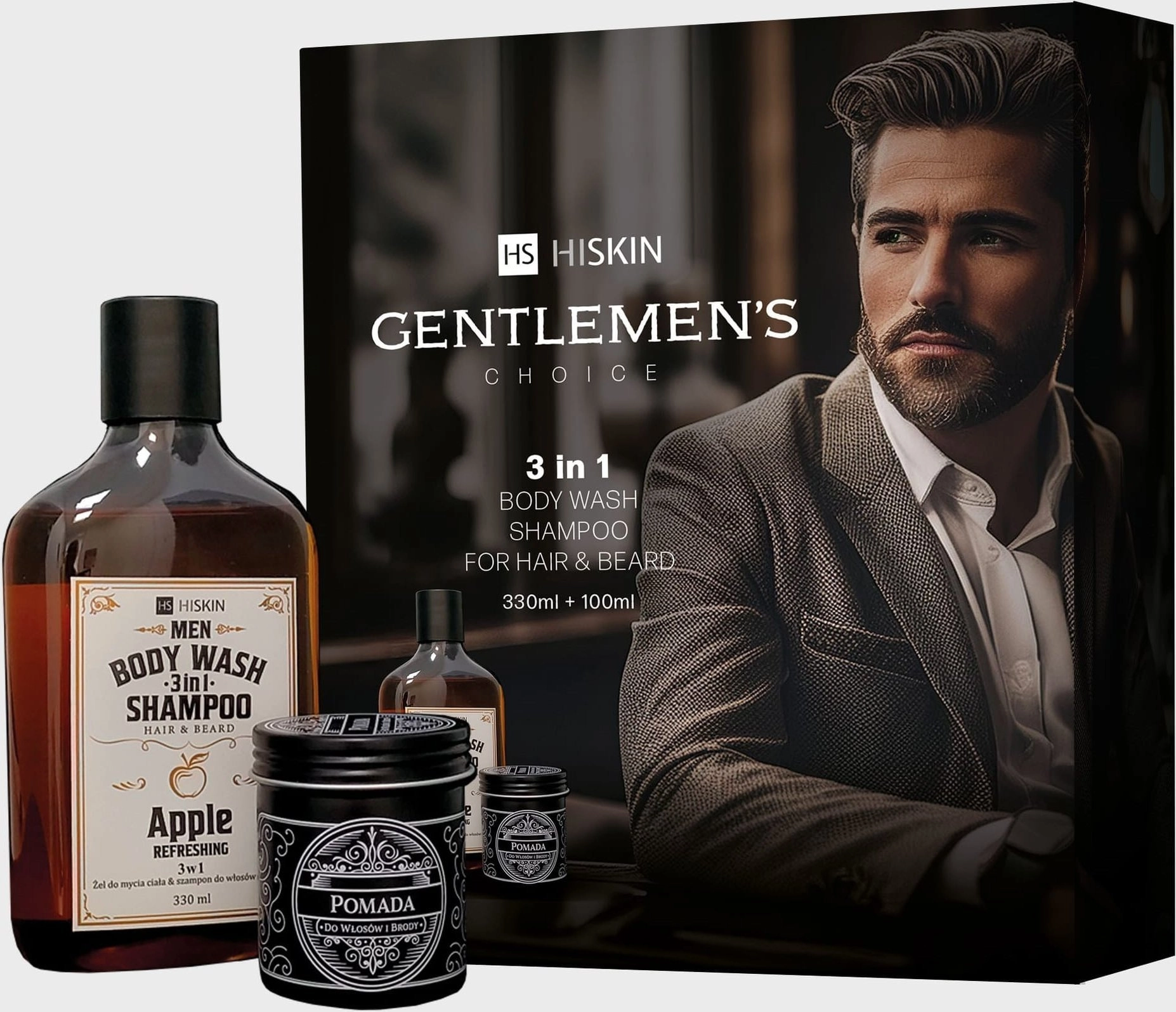 HISKIN Hair and beard set -