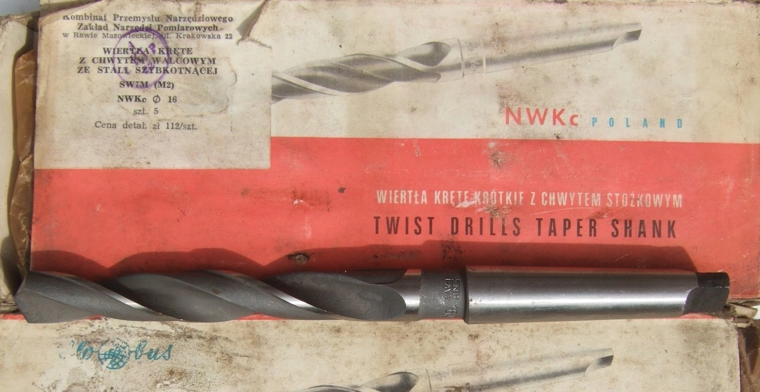 Wiertło do metalu Baildon DIN 345