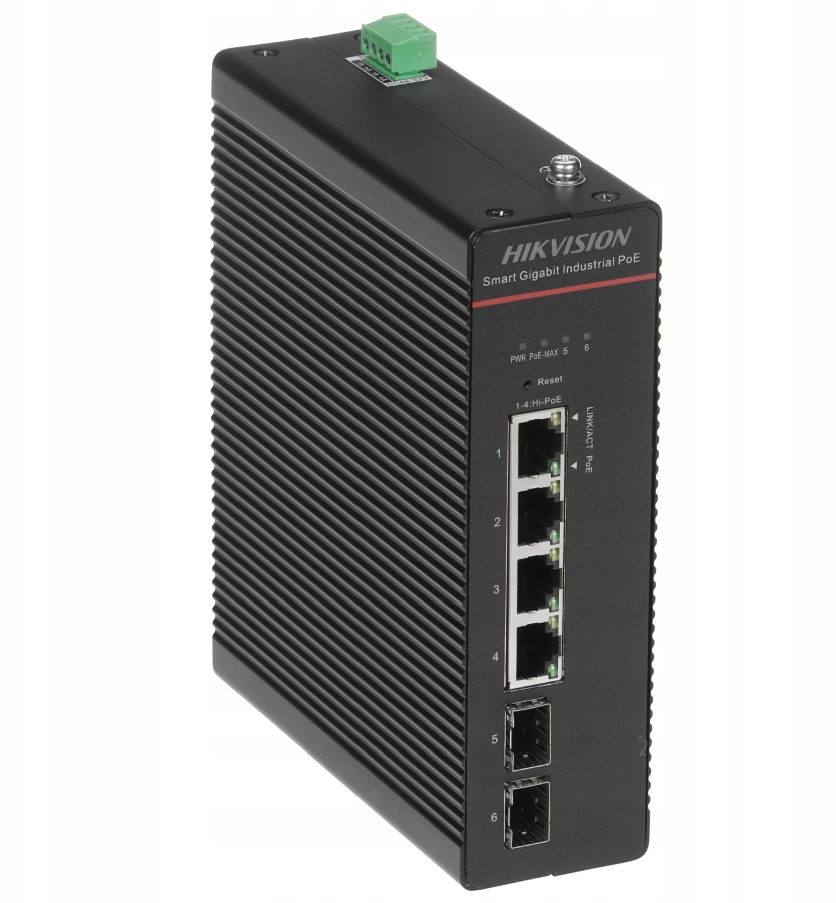 MANAGEABLE INDUSTRIAL POE SWITCH DS-3T1506HP-SI-4P2F/NO POWER