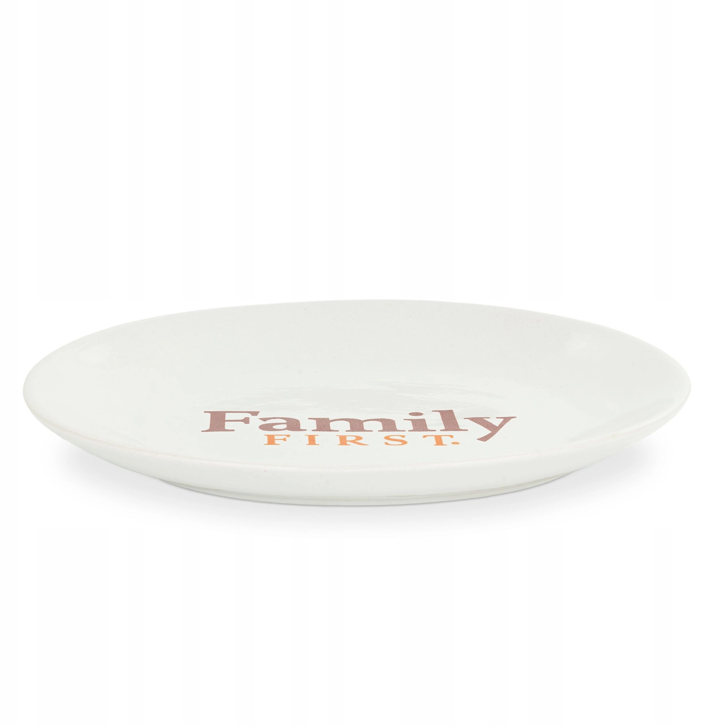 Plate  for a cat  white  Family