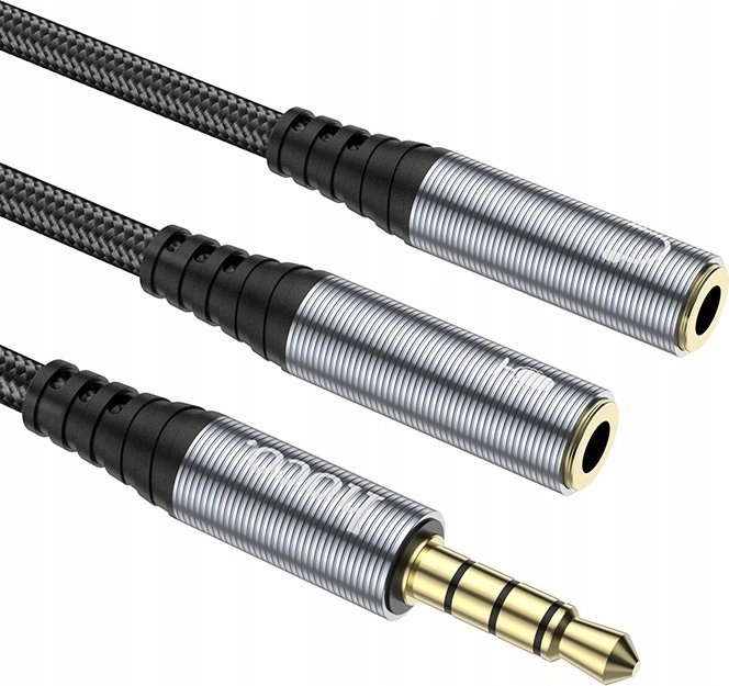 HOCO AUX cable 2in1 Jack 3