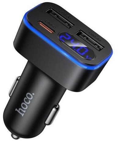 Hoco charger Car charger with LCD