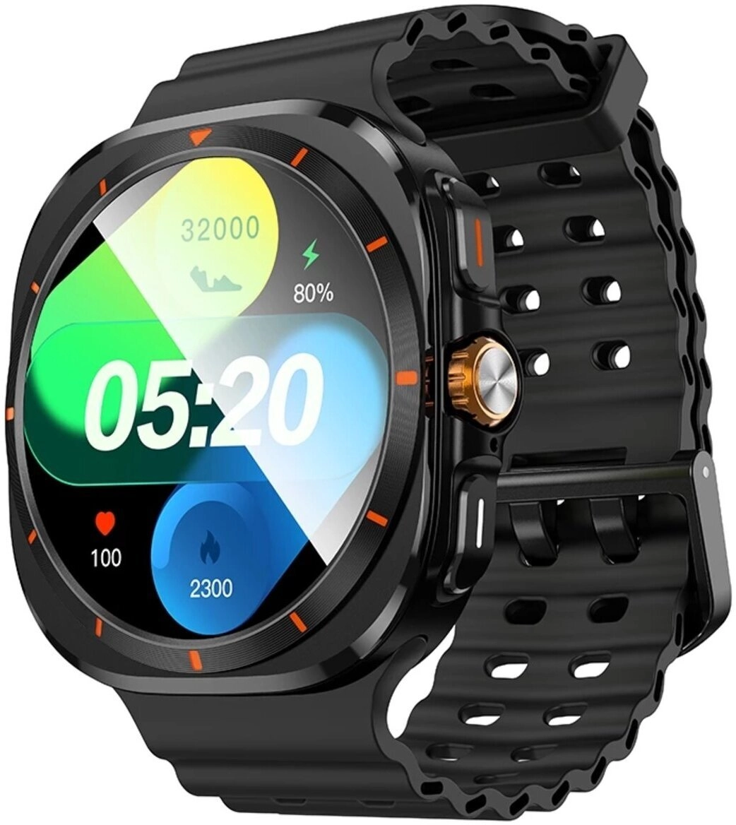 Hoco 1.43`` AMOLED GPS smartwatch