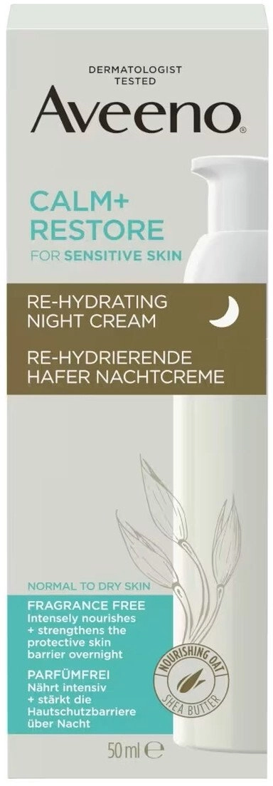 Calm + Restore Re-Hydrating Night Cream