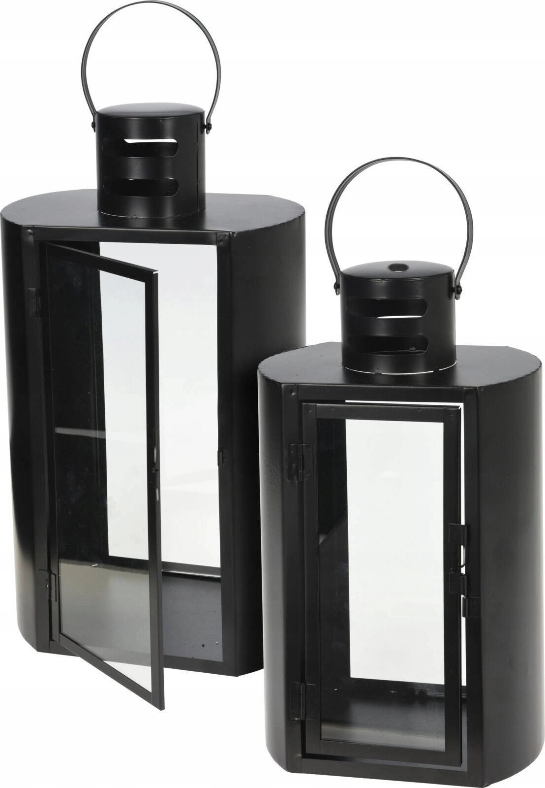 Home Styling Collection Black metal lantern