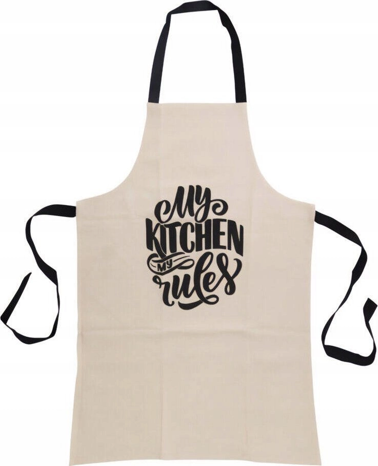 Cotton apron with print  84 x