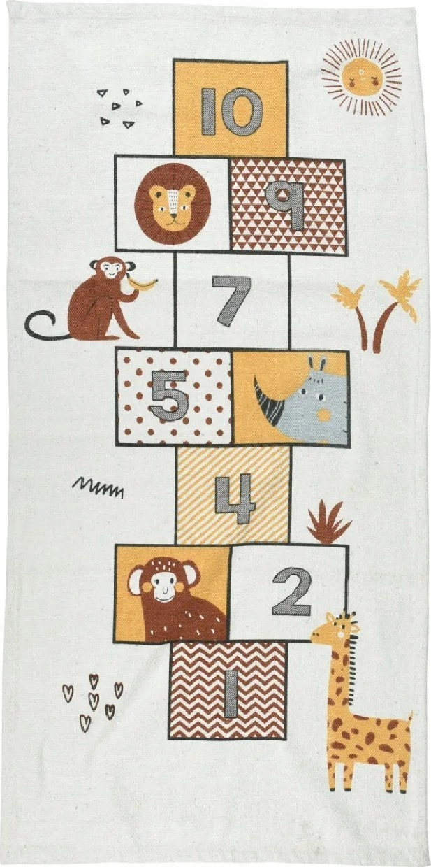 Children`s rug with hopscotch 70 x