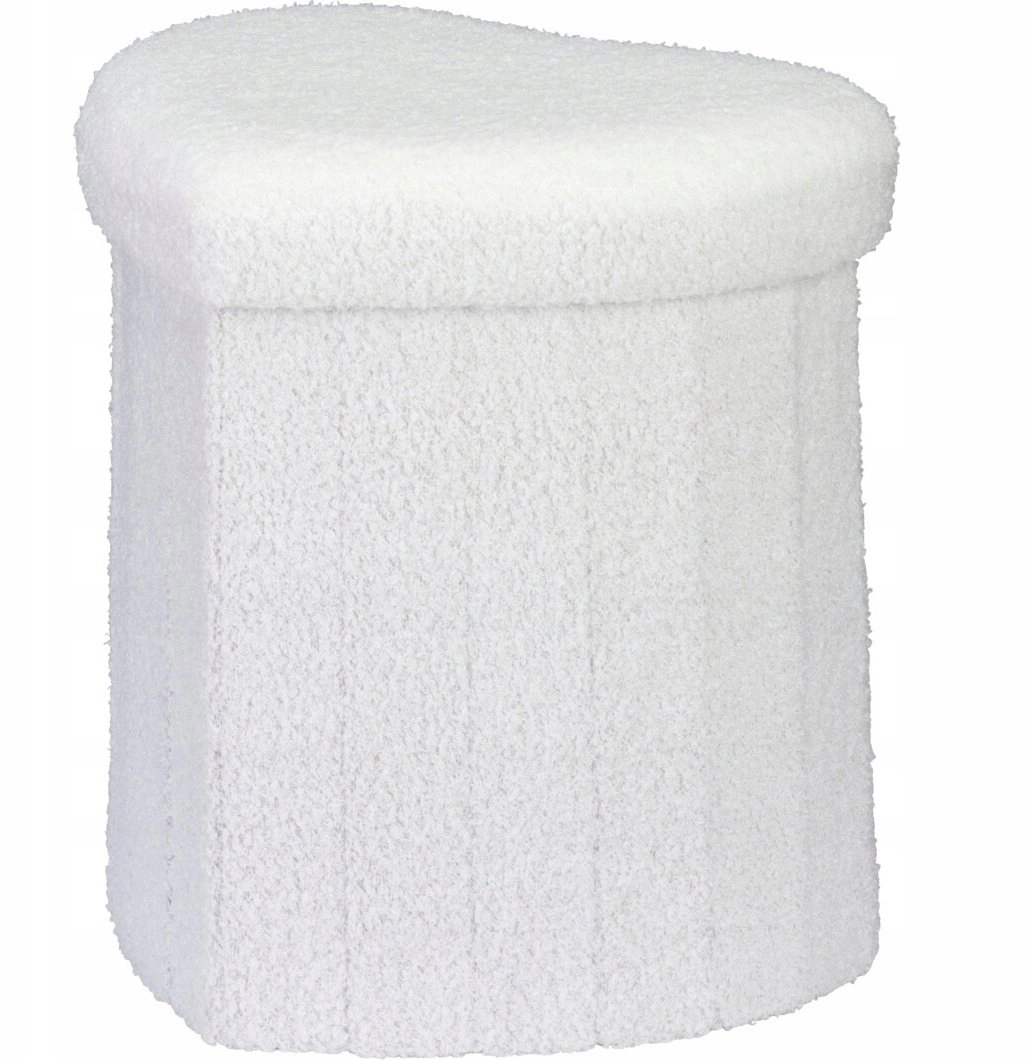 Home Styling Collection ALLOY heart pouf