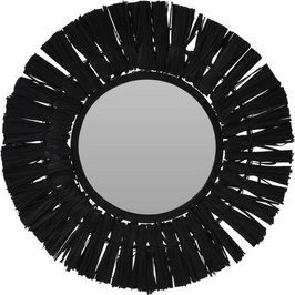 Home Styling Collection Black round wall