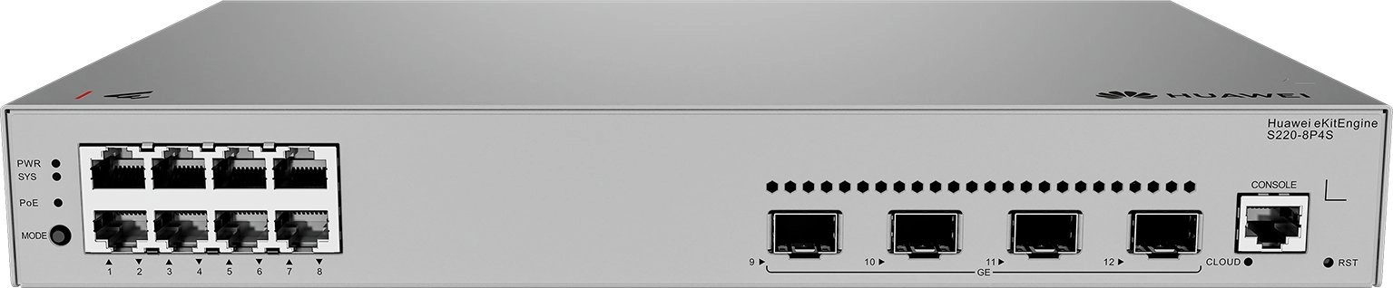 HUAWEI eKit S220 Series S220-8P4S Managed