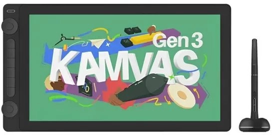HUION Kamvas 16 GEN 3 graphics