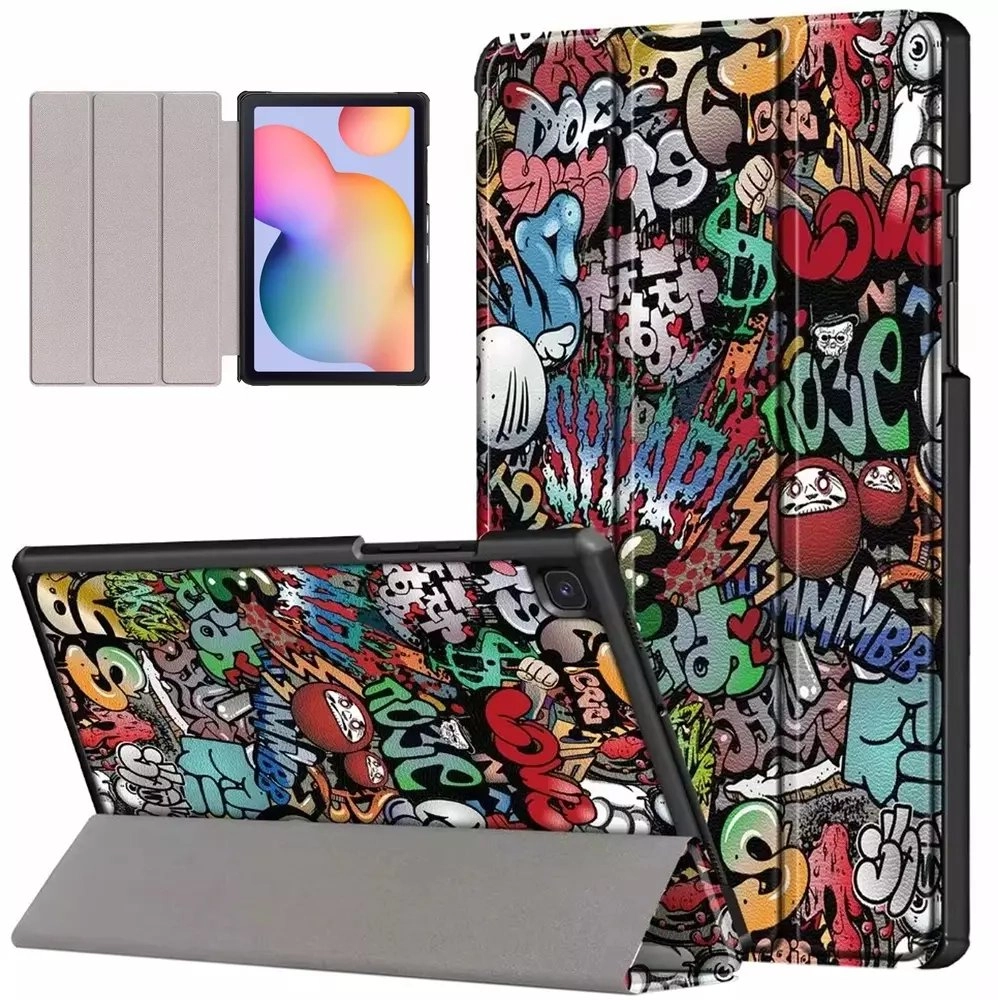 Tablet case Hurtel Etui Graphic cover