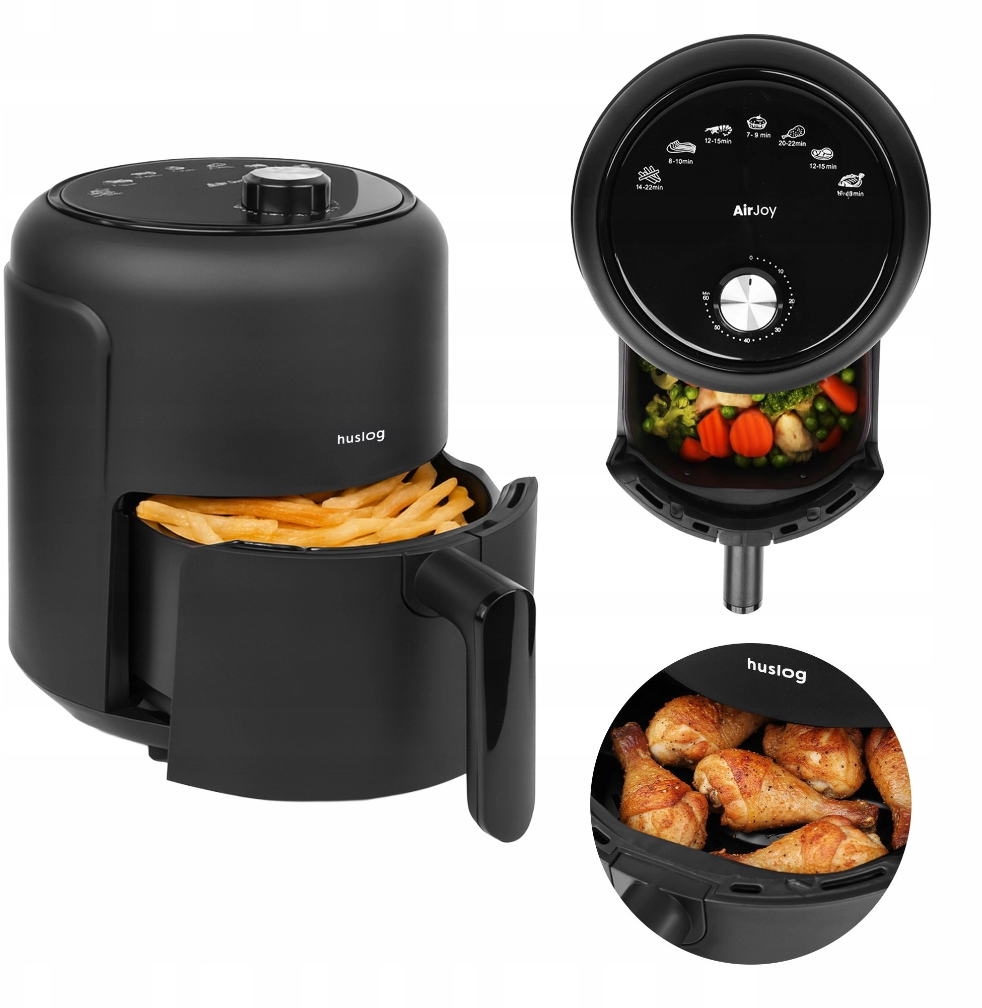 Huslog 1000W fat-free fryer 15781489 5902983641773
