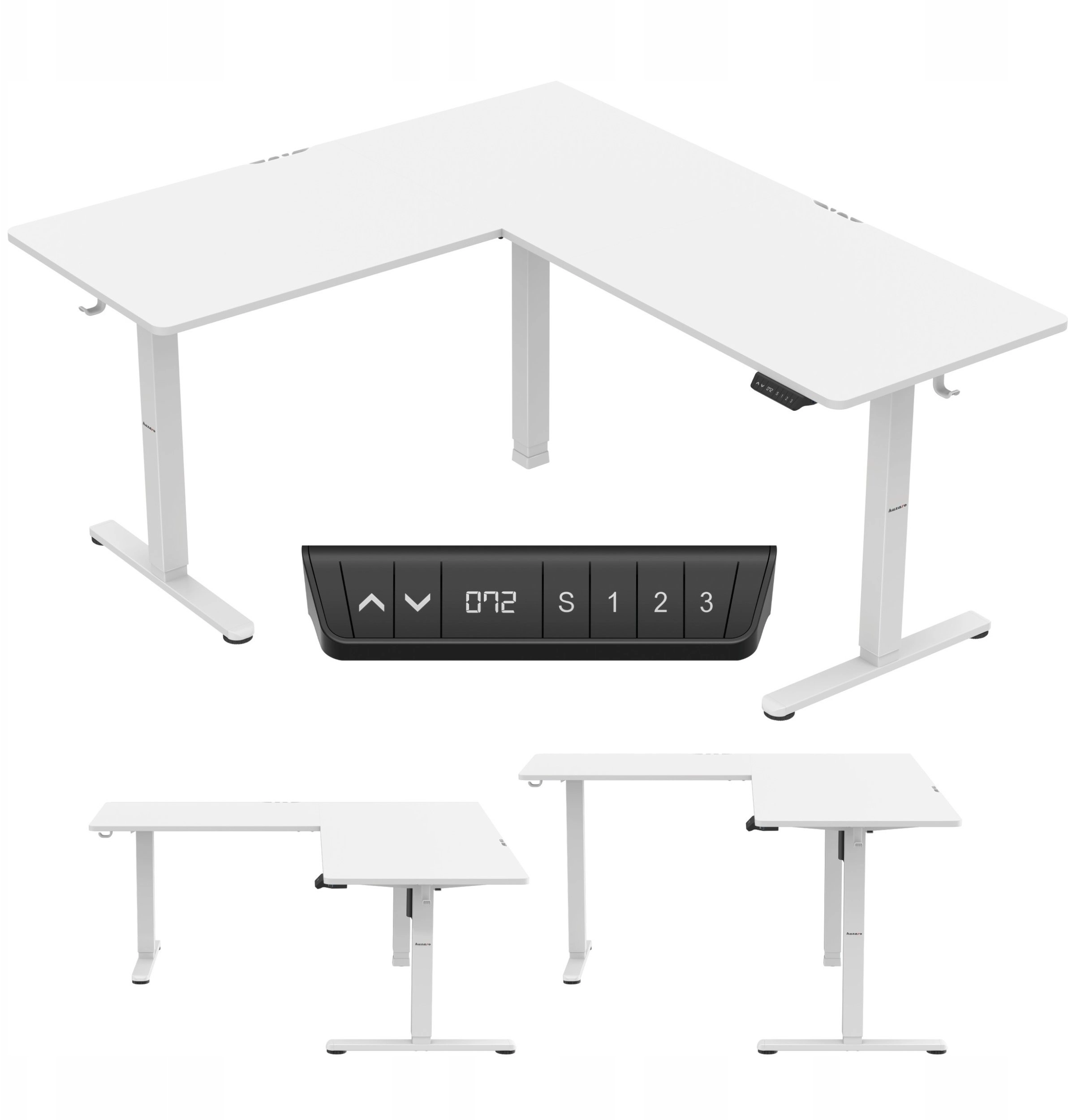 Huzaro desk Hero 9.5 White