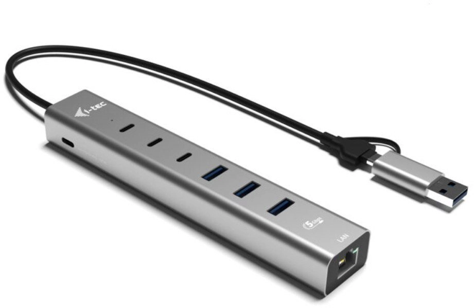 I-tec USB-C/USB-A Metal HUB 6 port