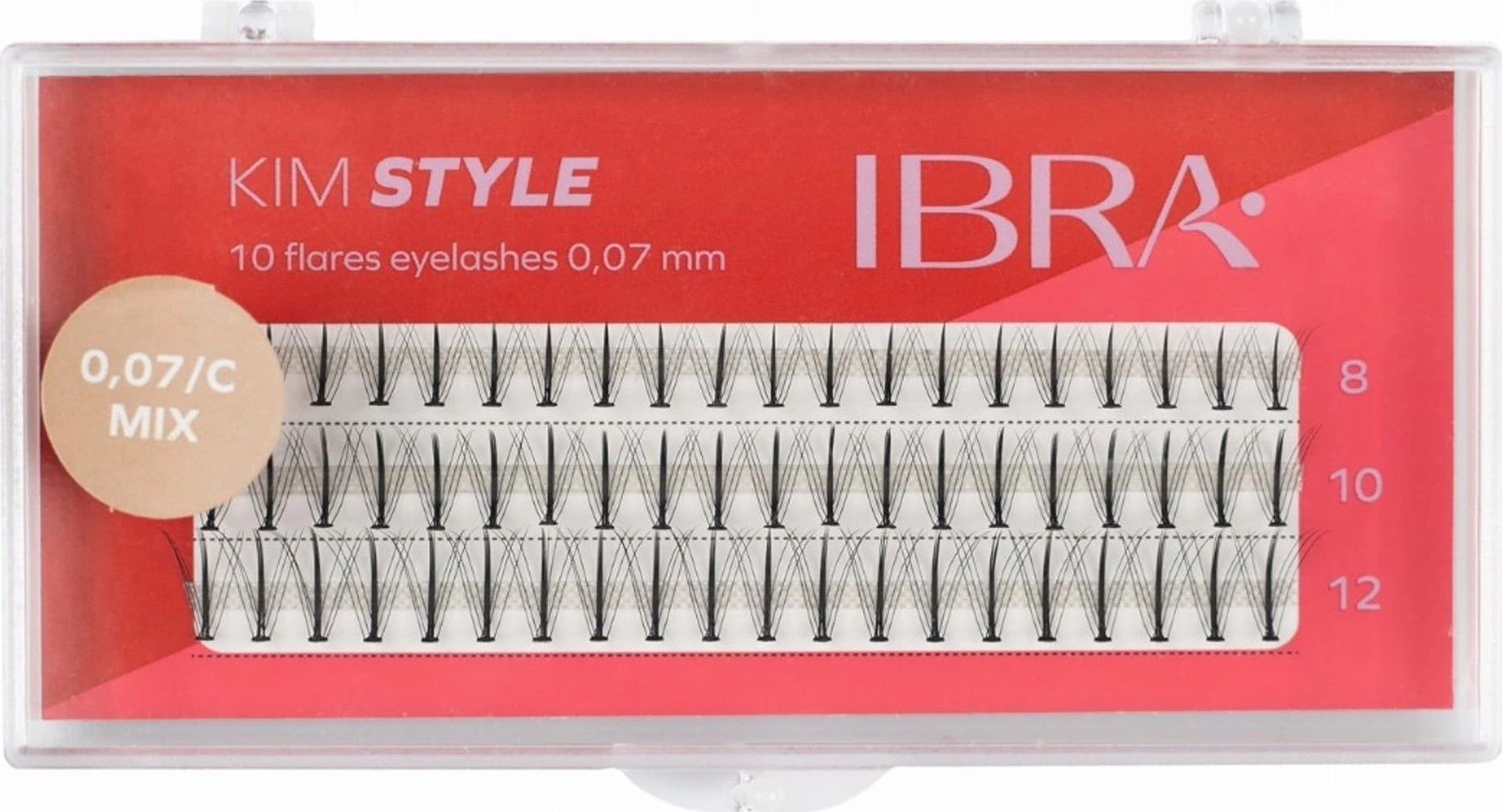 Ibra IBRA Kępki rzęs KIM STYLE