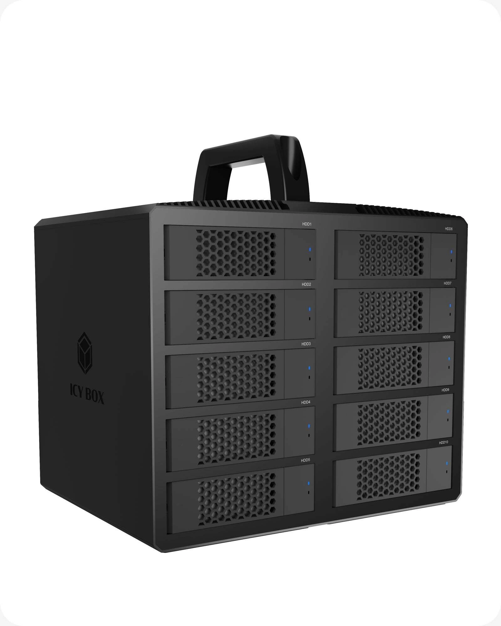 Geh. IcyBox Diamond Case 3710 10-Bay