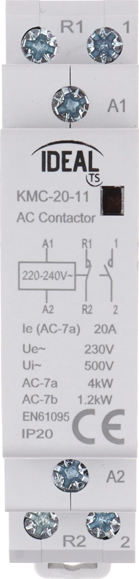 Ideal MODULAR CONTACTOR KMC-20-11 20A 230V