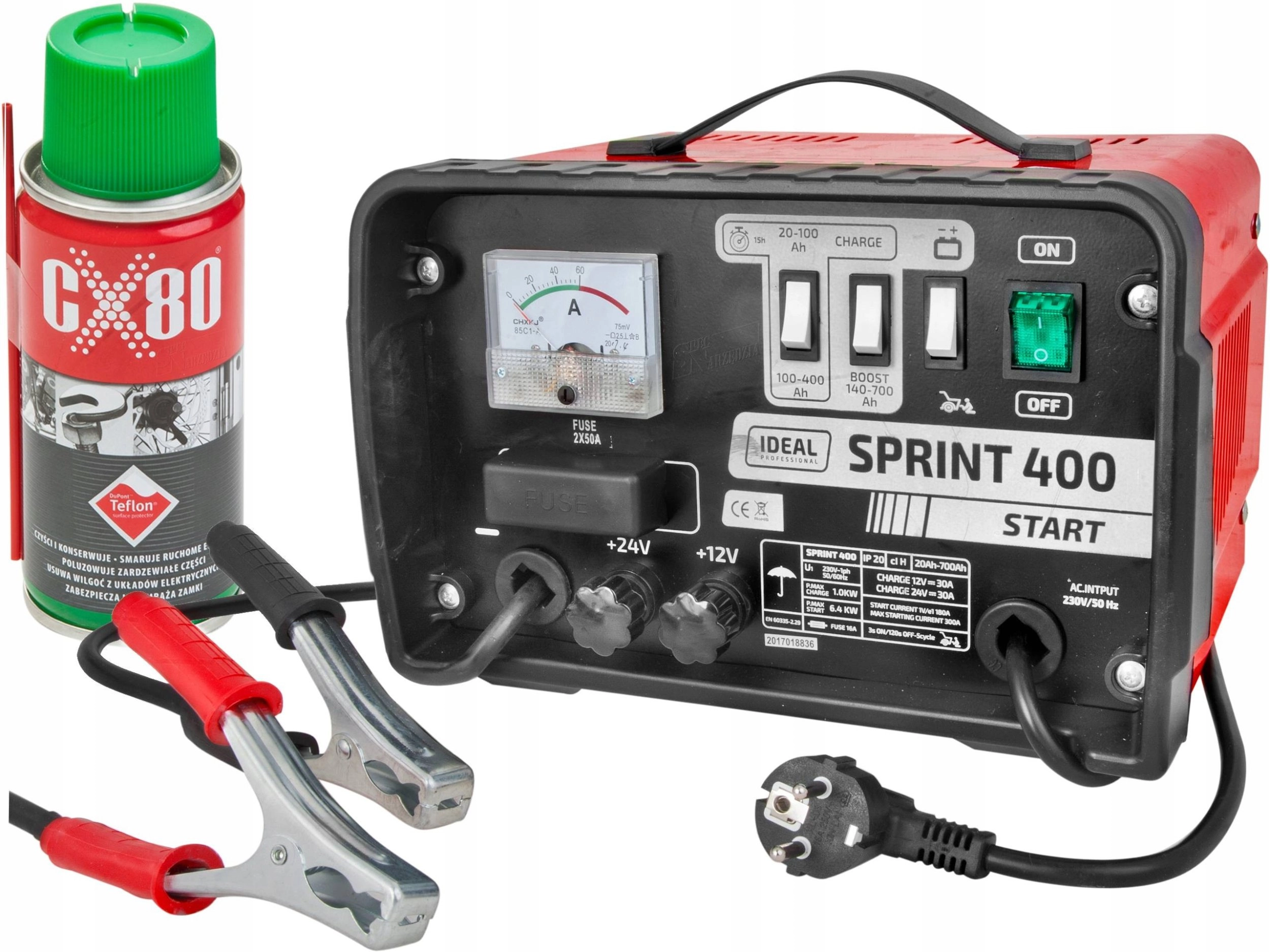 Starter Sprint 400 with Boost 45A