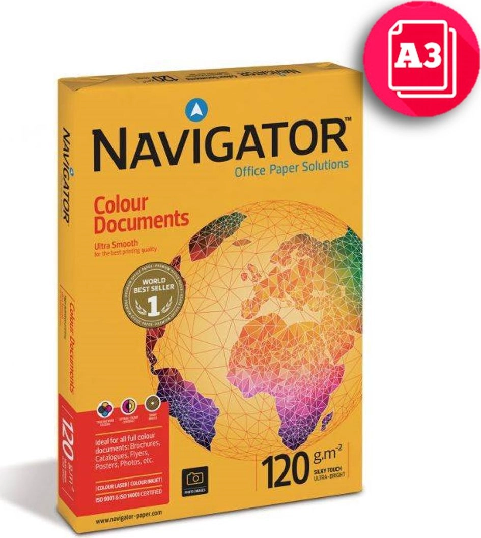 Igepa Navigator A3 copier paper 120g