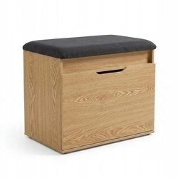 Ikonka Shoe cabinet with seat and