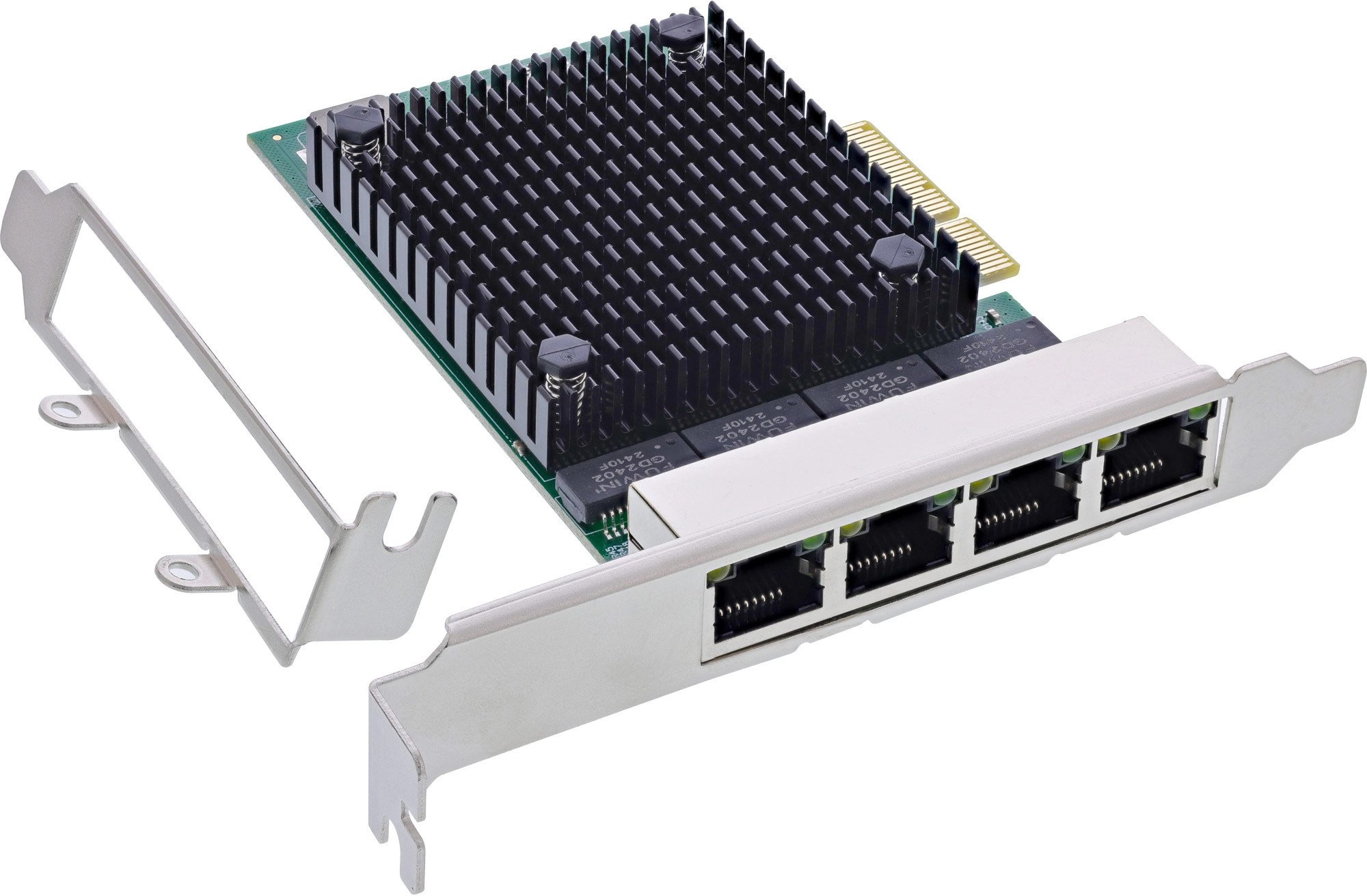 InLine Quad network card - PCIe