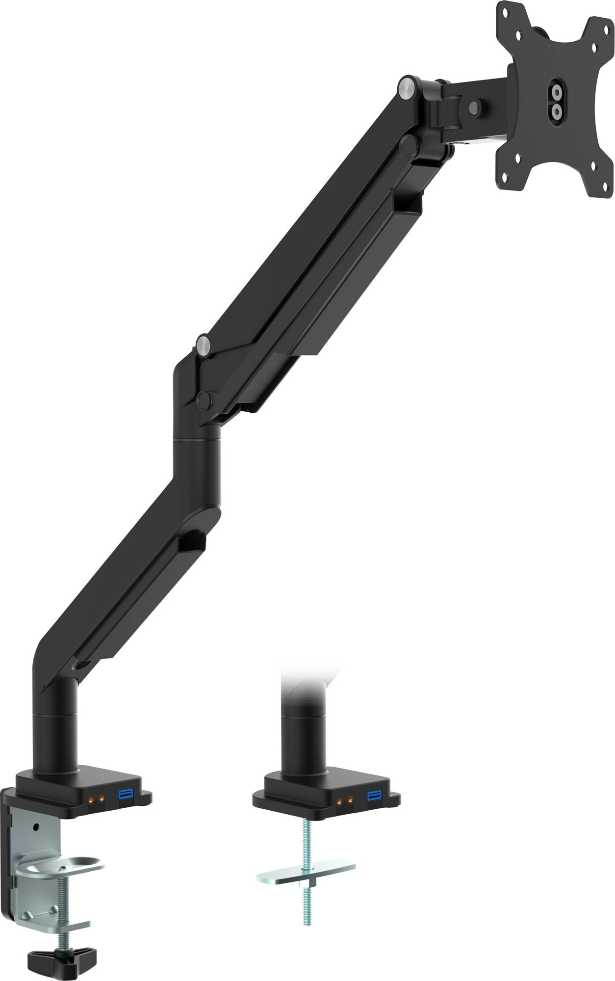 InLine table mount with lifter and