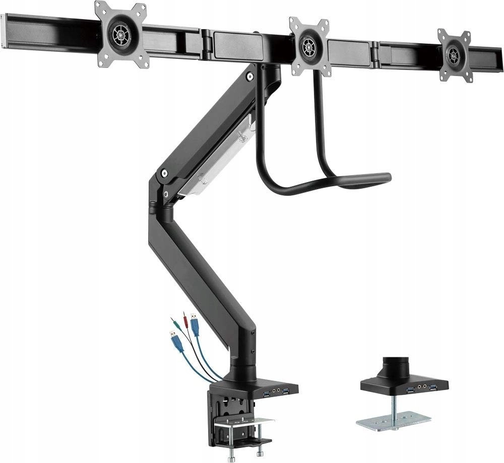InLine table mount with lifter+USB -