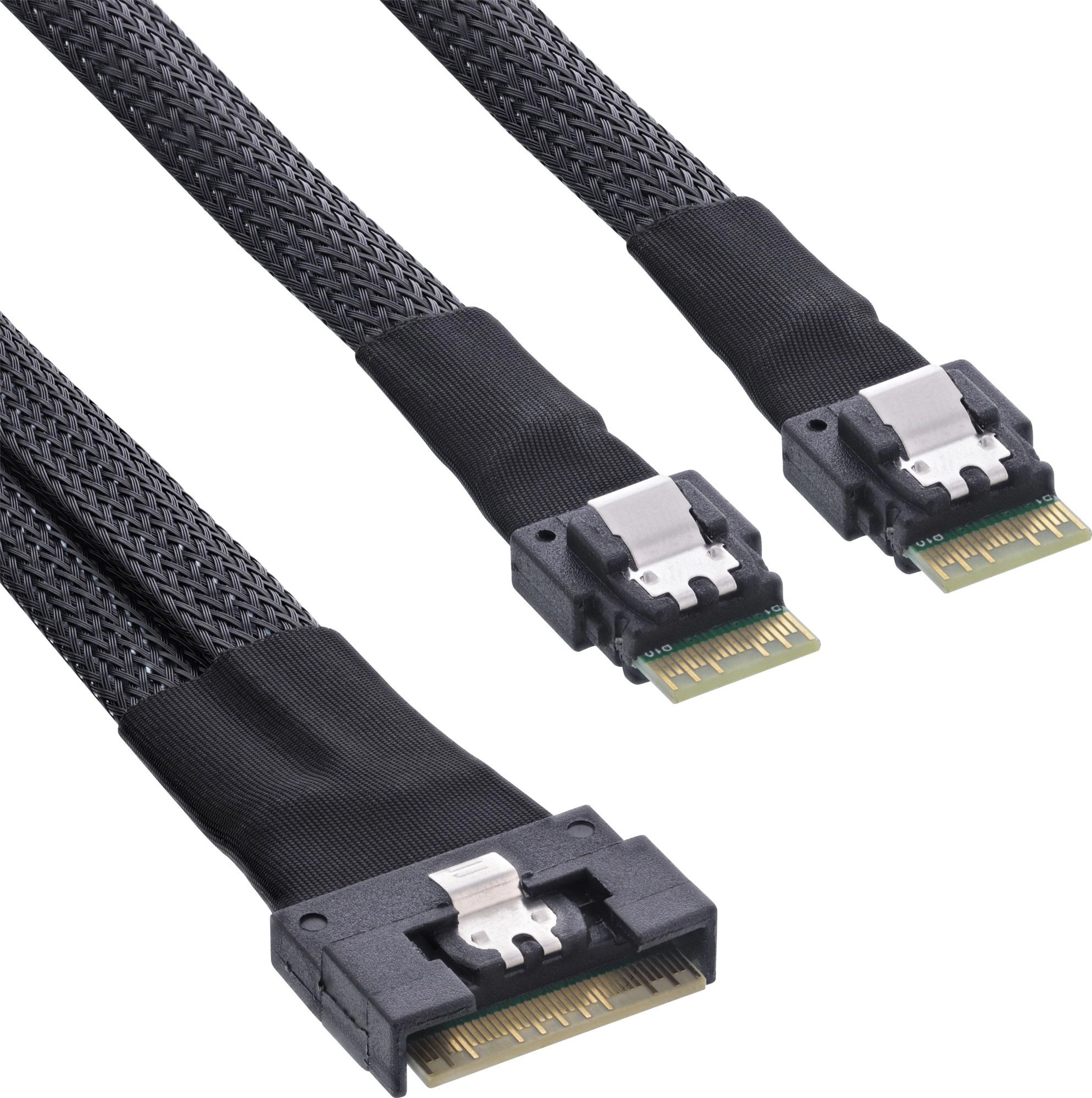InLine Slim SAS cable - SFF-8654