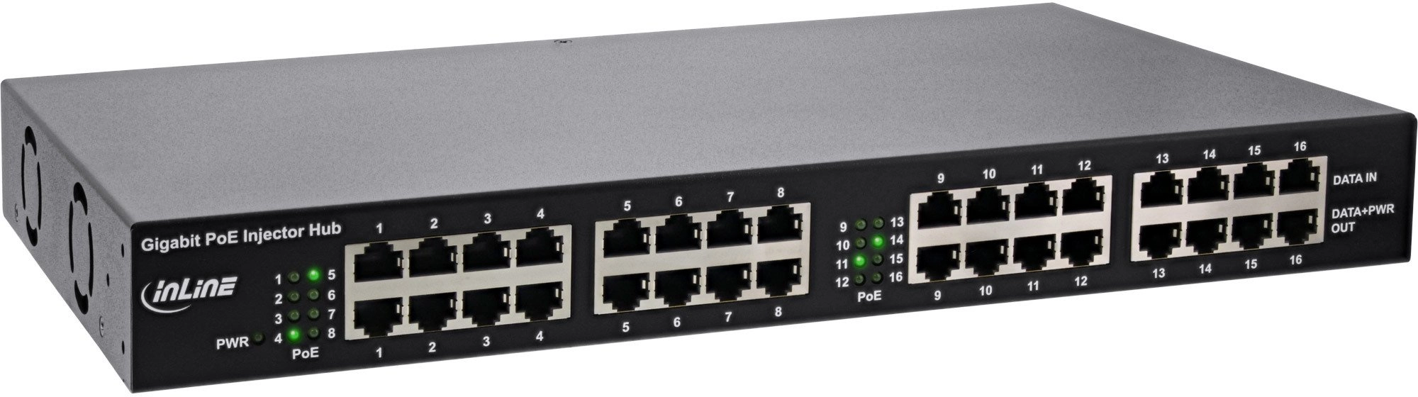 Switch InLine InLine® PoE+ Gigabit Network