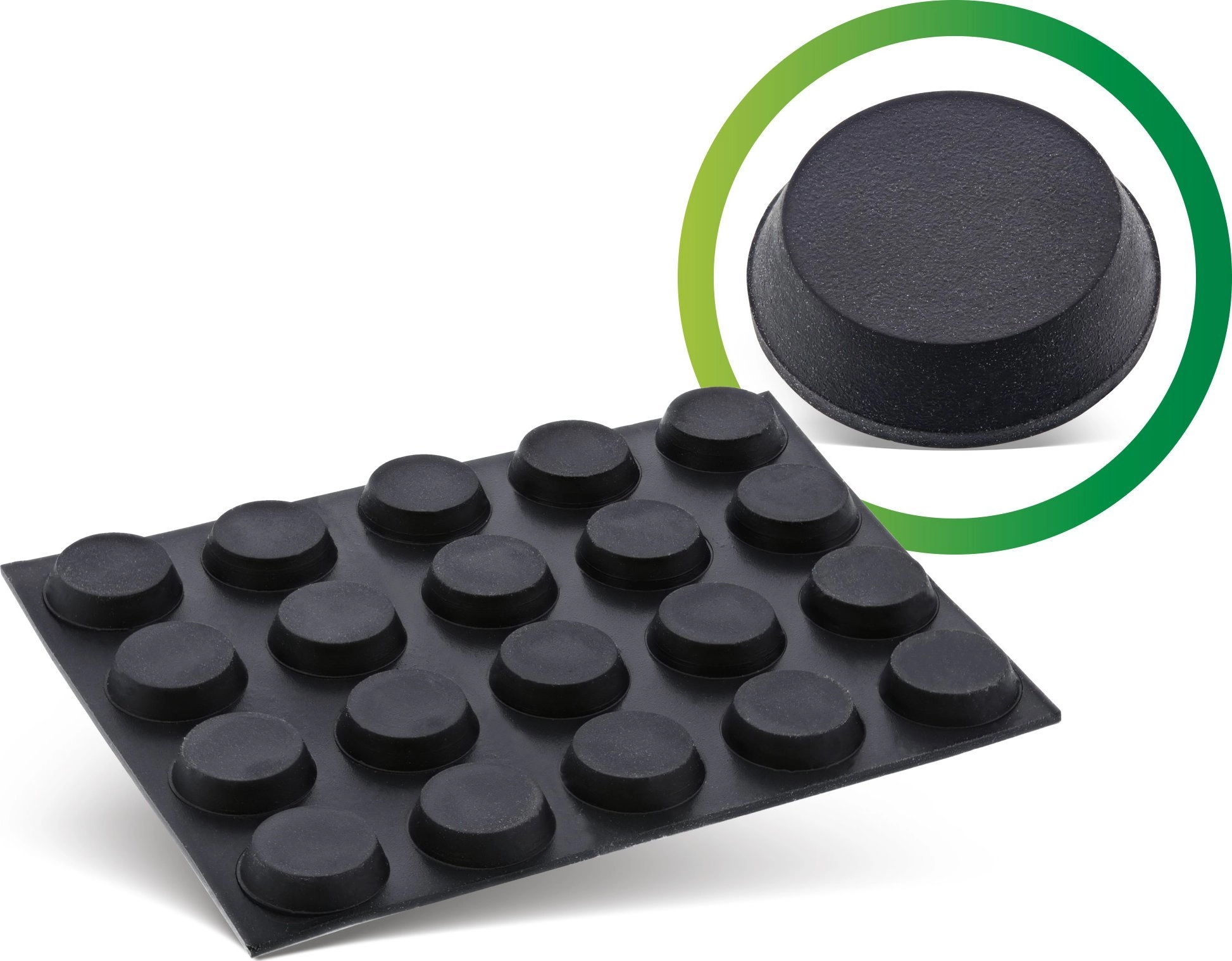 InLine InLine® Rubber pads 20pcs Pack