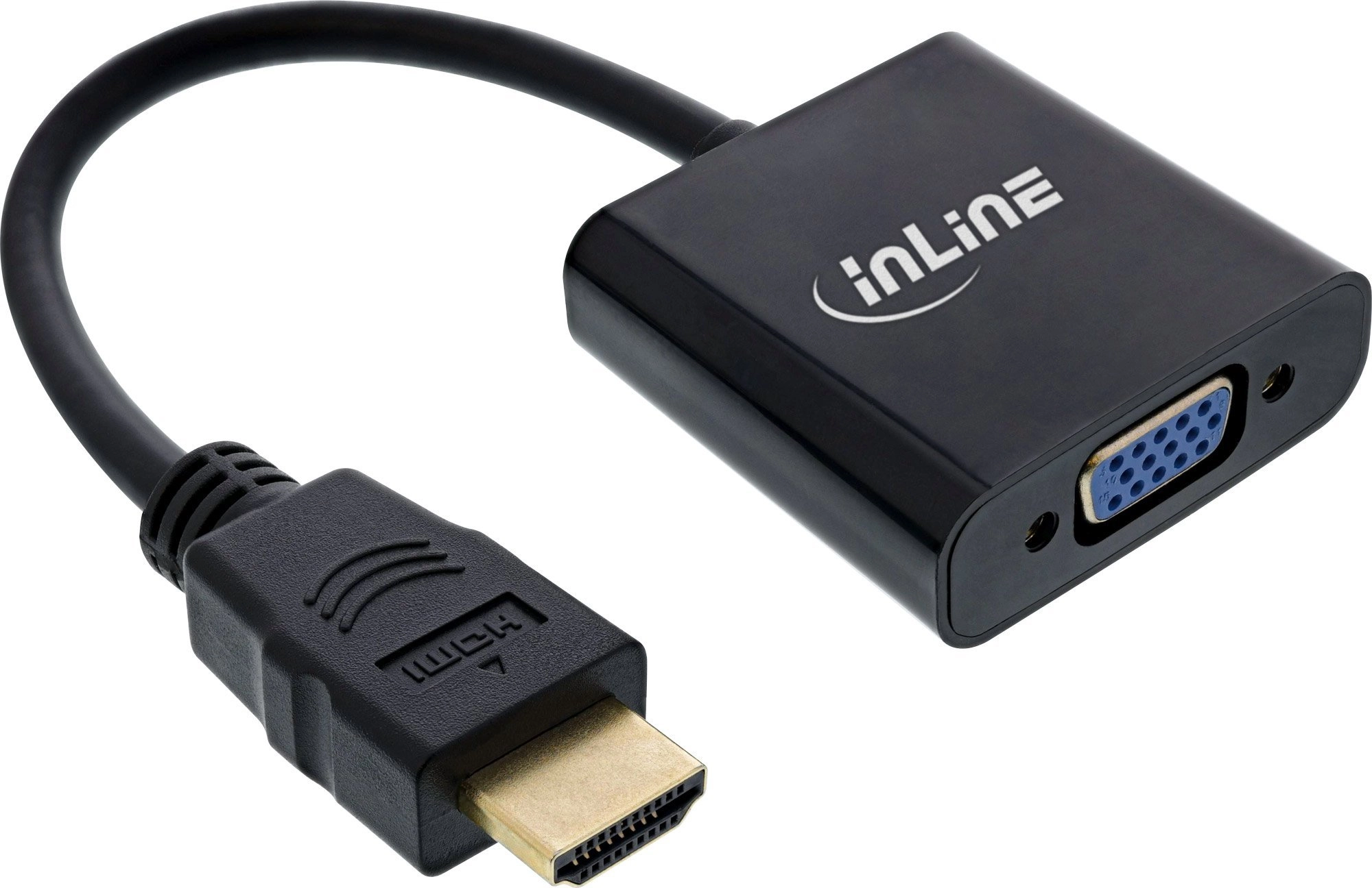 InLine Konverter Kabel HDMI zu VGA