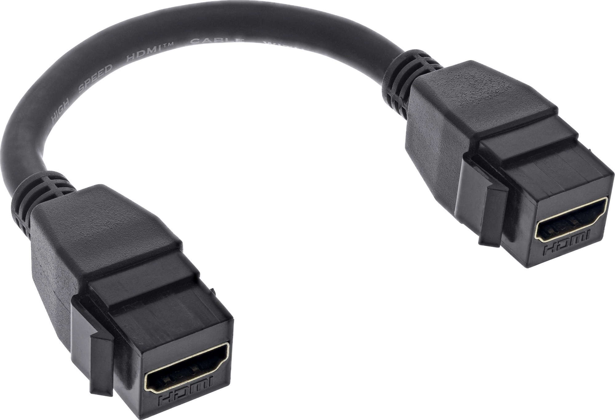 InLine HDMI 2x Keystone cable 4K/60Hz