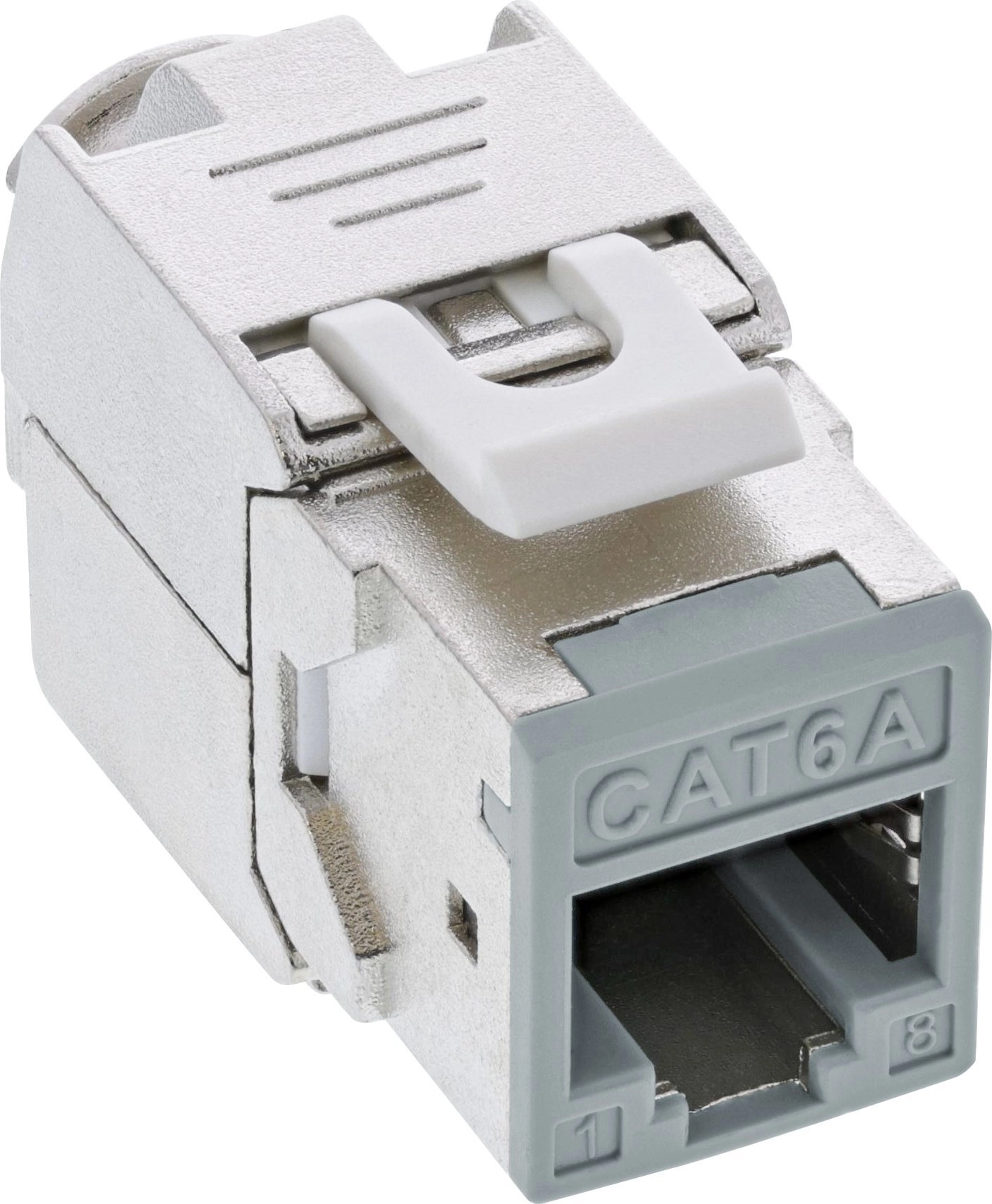 InLine Keystone RJ45 socket - shielded