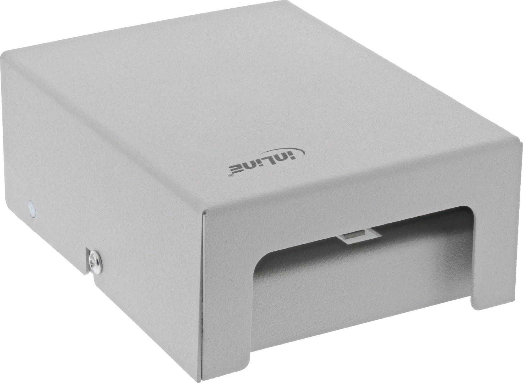 InLine patch panel socket surface-mounted for