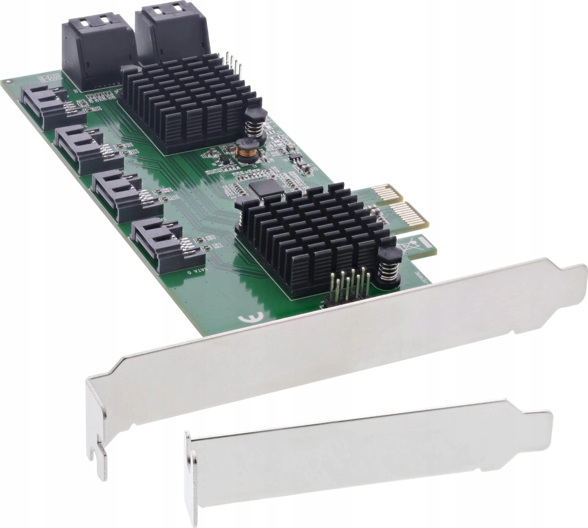 InLine Schnittstellenkarte - 8x SATA 6Gb/s